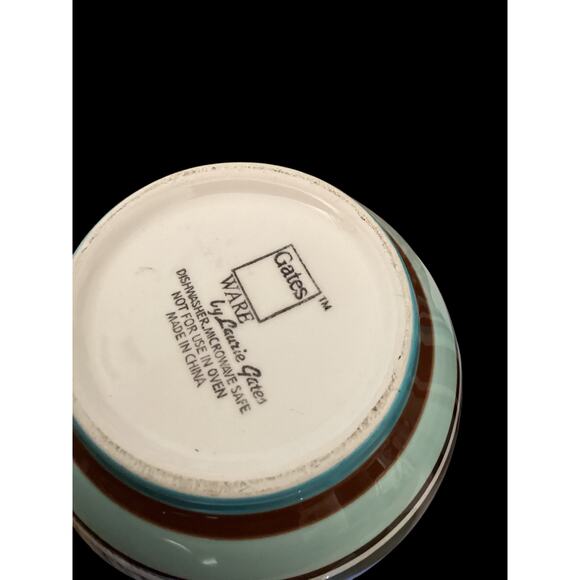 Vintage, Beautiful Set of Laurie Gates "Gates Ware" Creamer, Sugar with Lid - Picture 7 of 7